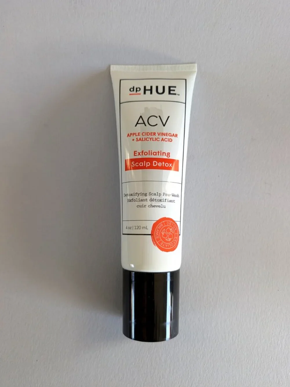 dp Hue ACV Apple Cider Vinegar Salicylic Acid Exfoliating Scalp Detox 4 oz NEW